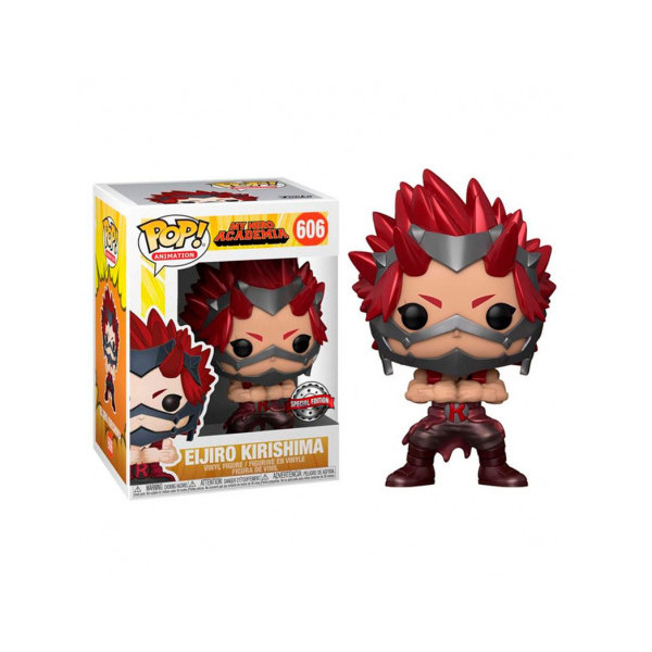 Funko pop my hero academia kirishima edicion especial efecto metalico 36224 D