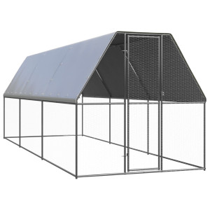 Cilindro de aço galvanizado 2x6x2 m D