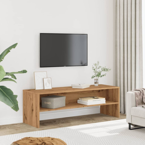 Mueble de TV madera de ingeniería roble artisian 120x40x40cm D