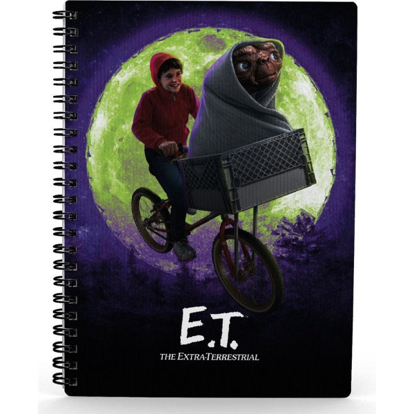 Libreta efecto 3d sd Toys Bici Elliot E.T. D