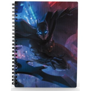 Libreta sd Toys efecto 3d Batman batarang Universo DC D