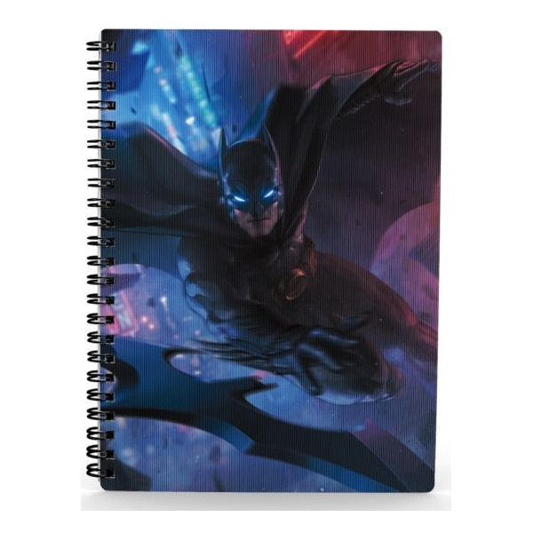 Libreta sd Toys efecto 3d Batman batarang universo dc D