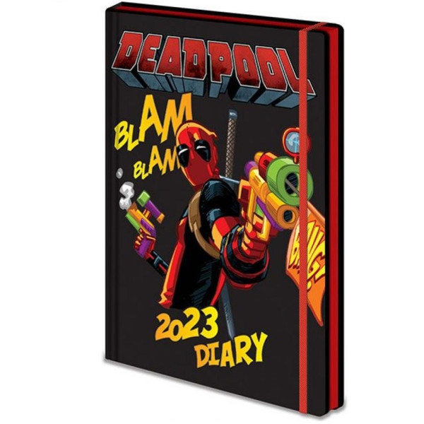 Diário 2023 Pirâmide Deadpool - Blam Blam D