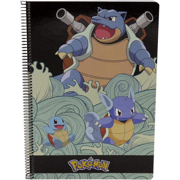 Cuaderno folio Cyp Brands 80 hojas Pokemon Squirtle D