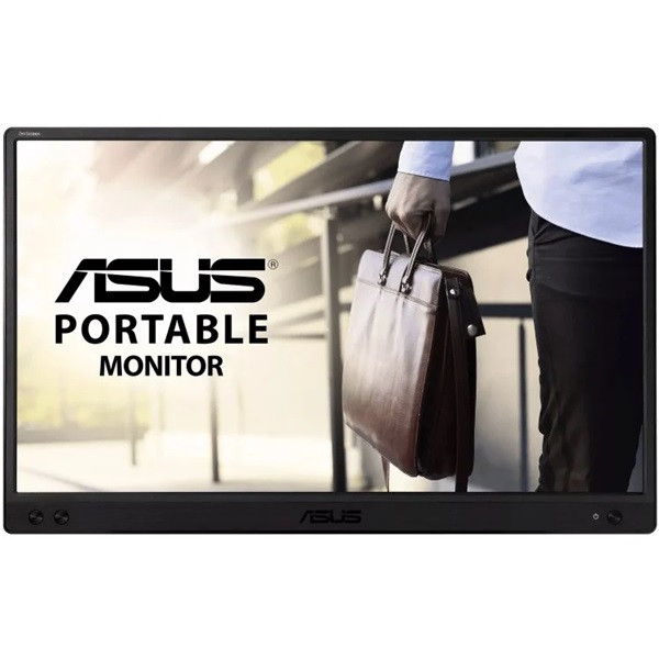 Monitor portátil asus zenscreen mb166c 15.6'/ full hd/ negro D