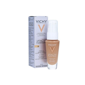 Fondo de Maquillaje Fluido Liftactiv Flexiteint Vichy 2029072 Nude Spf 20 30 ml D