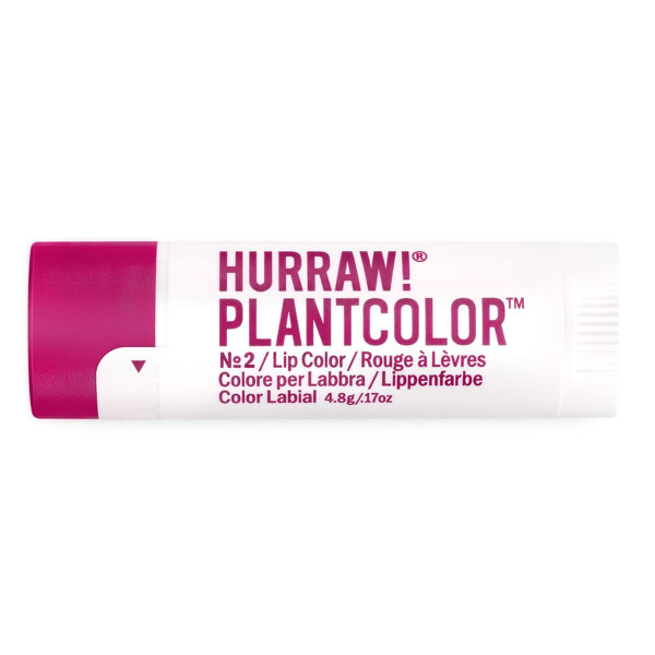 Bálsamo Labial con Color Hurraw! PlantColor Nº 2 4,8 g Stick D