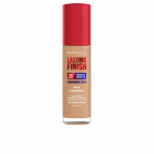 Base de Maquillaje Cremosa Rimmel London Lasting Finish Nº 210 Golden Beige Spf 20 30 ml D