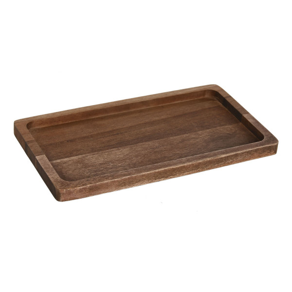 Bandeja Home ESPRIT Natural Madera de acacia 25,5 x 14 x 2 cm D