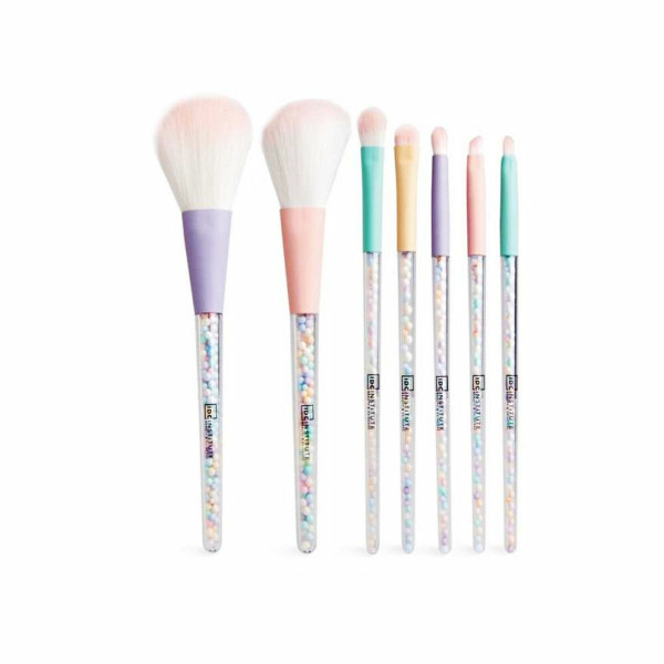 Set de Brochas de Maquillaje IDC Institute Sintético (7 pcs) D