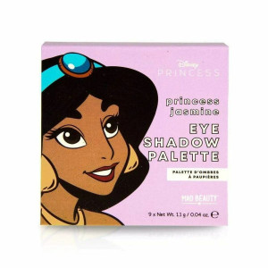 Paleta de Sombras de Ojos Mad Beauty Disney Princess Jasmine Mini (9 x 1,1 g) D