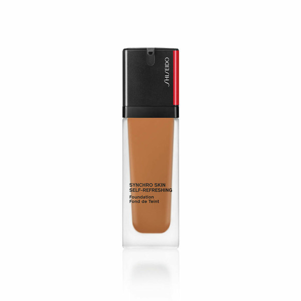 Base de maquiagem fluida Shiseido Sincronização da pele Self-Refreshing No 510 Suede Spf 30 ml D