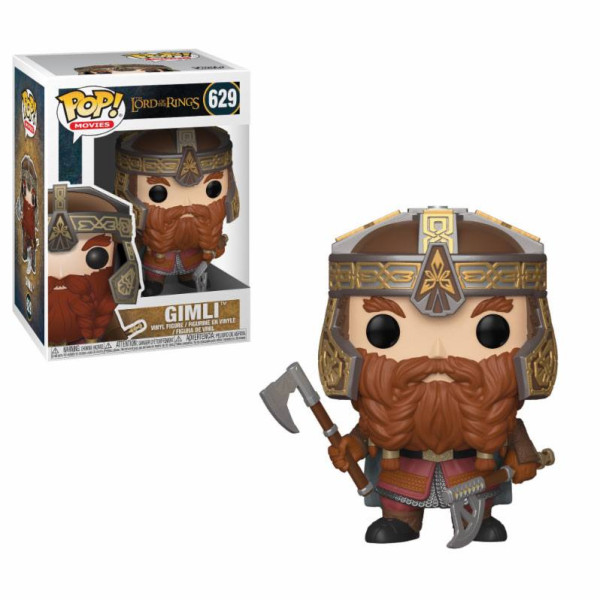 Funko pop el señor de los anillos gimli D