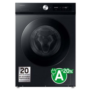 Lavadora SAMSUNG WW90DB7U94GBU3 Negro 9Kg A-20% D