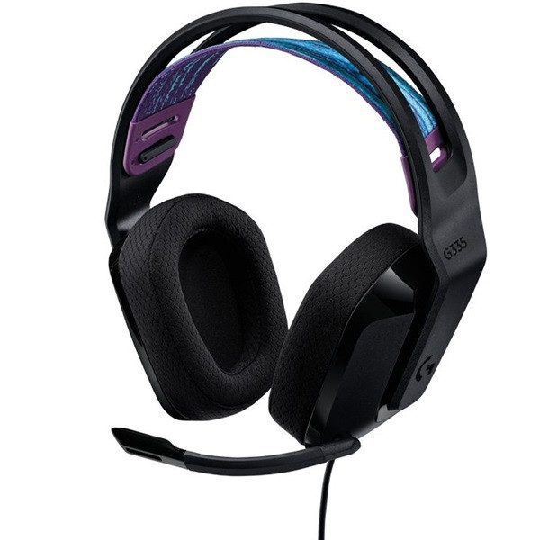 Auriculares Gaming con micrófono Logitech G335 negro D