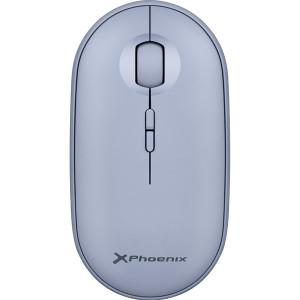 Phoenix rebble ratón inalambrico bluetooth y 2.4 ghz hasta 3 dispositivos con receptor usb clic silencioso para portátil noteboo D