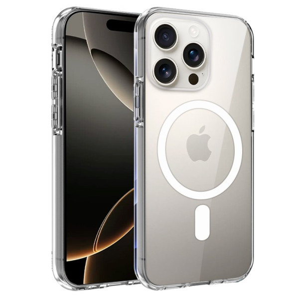 Carcasa COOL para iPhone 16 Pro Magnética Transparente D