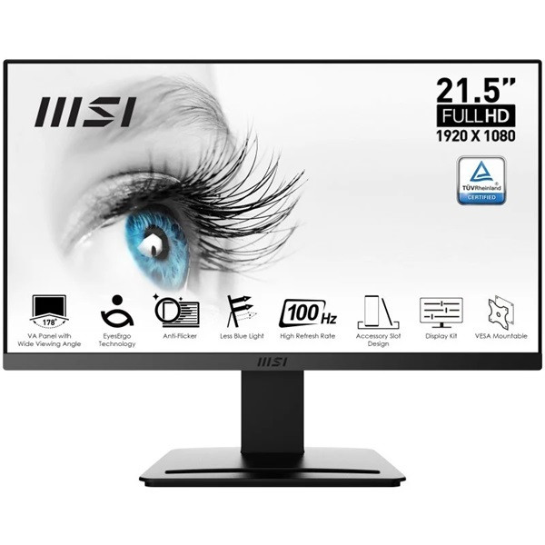 Monitor led 22.3pulgadas msi mp223 va - fhd - hdmi - vga - 100hz - 1ms D