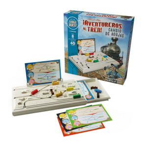Juego de mesa LOGIQUEST ¡AVENTUREROS AL TREN! H