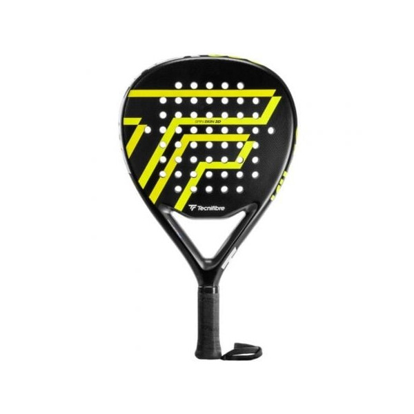 Pala de pádel Tecnifibre Wall Breaker 360 amarillo/negro D