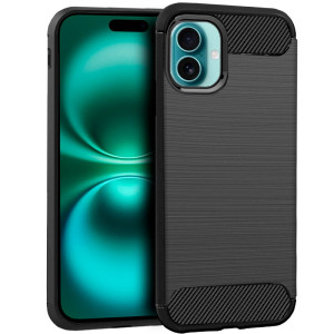 Carcaça COOL para iPhone 16 Mais Carboonte preto D