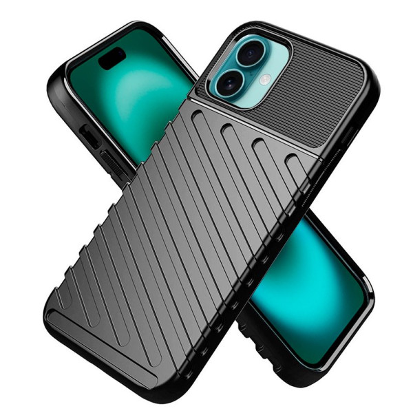 Carcaça COOL para iPhone 16 Plus Black Thunder D