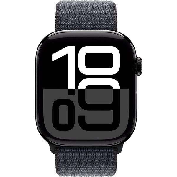 Apple Watch Serie 10 GPS 46mm aluminio negro sport loop negro D