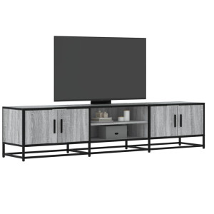 Mueble para TV madera de ingeniería gris Sonoma 180x35x41 cm D