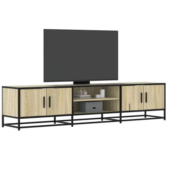 Mueble para TV madera de ingeniería roble Sonoma 180x35x41 cm D