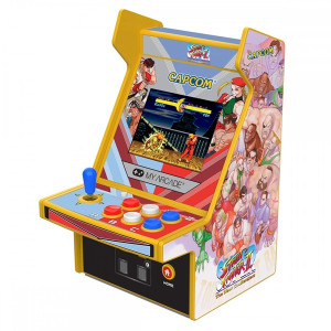 MY ARCADE MICRO PLAYER PRO SUPER STREET FIGHTER 2 6.75" DGUNL-4185 D