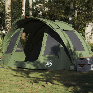 Tenda de pesca 2 pessoas impermeável verde oliva D