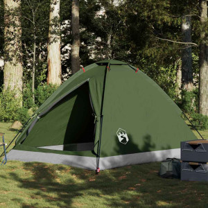 Tenda Iglo para 4 pessoas à prova d'água de oliveira verde D