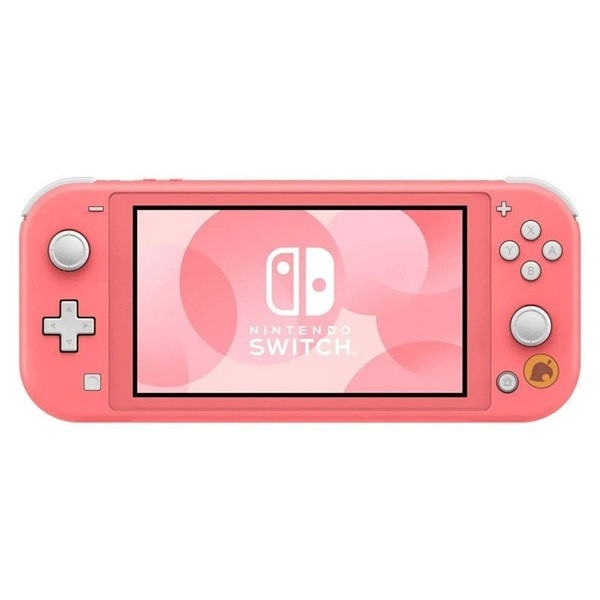 Consola Nintendo Switch Lite Pack Aloha + 12 meses NSO coral D