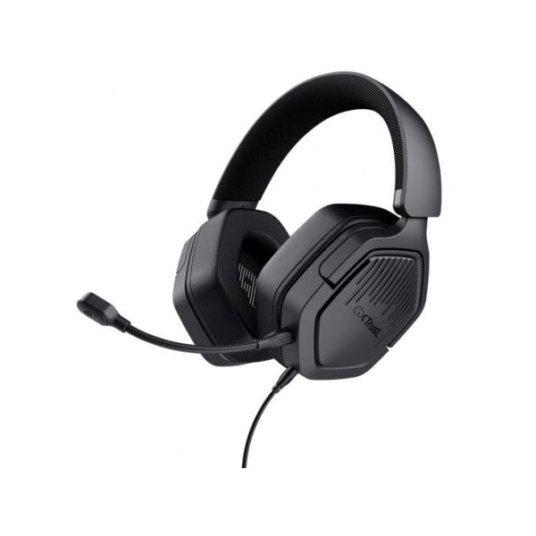 Auriculares gaming con micrófono trust gaming gxt 492 carus/ jack 3.5/ negros D