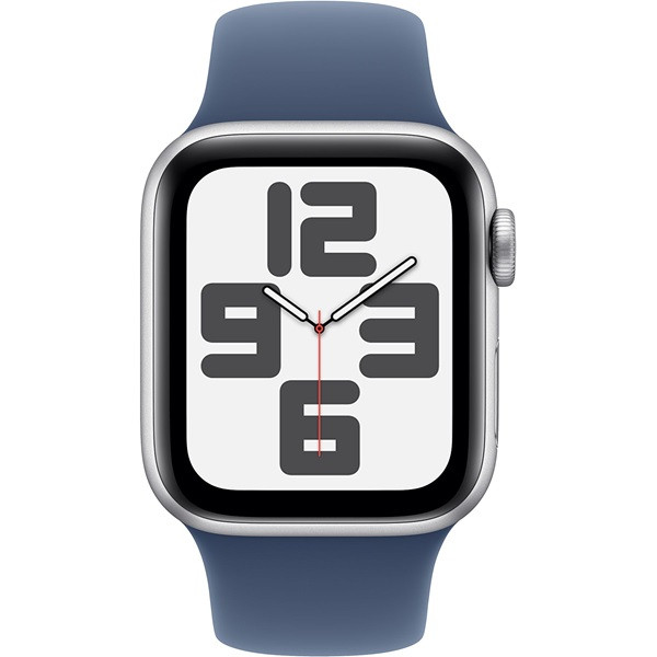 Apple Watch SE 2024 GPS 40mm aluminio plata sport band M/L azul denim Apple Watch SE 2024 GPS 40mm aluminio plata sport band M/L azul denim D