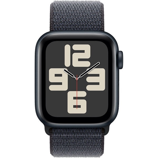 Apple Watch SE 3ra Gen 2024 GPS 44mm aluminio sport loop negro D