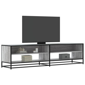 Móveis de TV de madeira cinza Sonoma 180.5x40x46 cm D