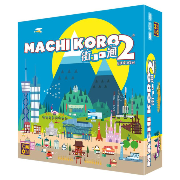 Juego de mesa MACHI KORO 2ª EDICIÓN D