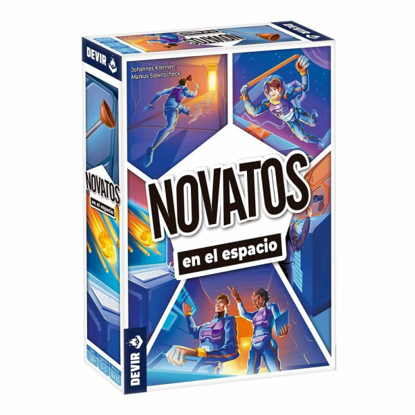 Juego de mesa novatos en el espacio D