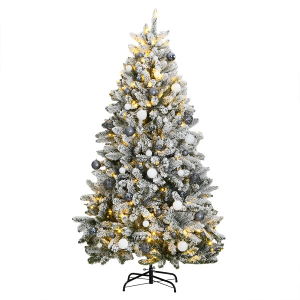 Árvore de Natal artificial com 300 dobradiças LED e bolas de 300 cm D