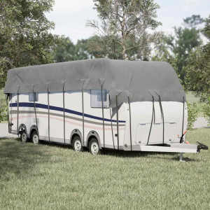 Cobertura de teto para caravana em tecido não tecido cinza 1000x300 cm D