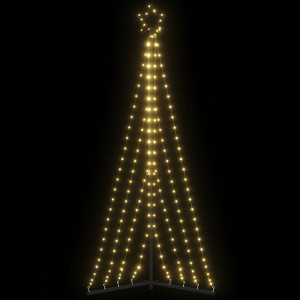 Luzes de árvore de Natal 339 LEDs brancos quentes 187 cm D