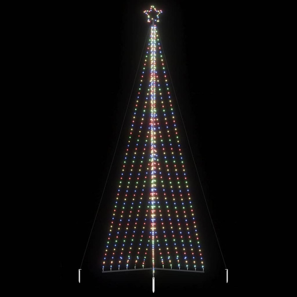 Luzes de árvore de Natal 789 LEDs coloridos 476 cm D