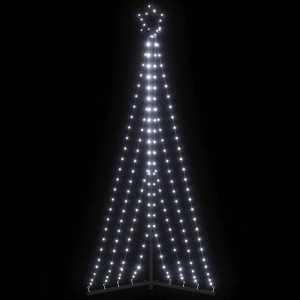 Luces para árbol de Navidad 339 LEDs blanco frío 187 cm D