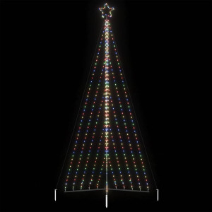 Luzes de árvore de Natal 570 LEDs coloridos 399 cm D