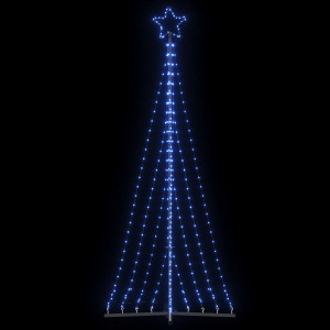 Luces para árbol de Navidad 447 LED azul 249 cm D