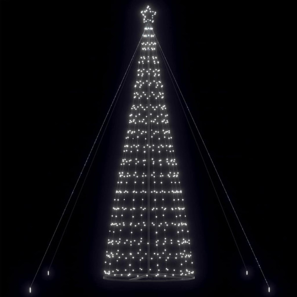 Árbol de Navidad cono de luz 1534 LEDs blanco frío 503 cm D