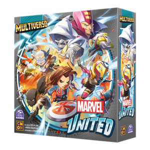 Jogo de tabuleiro multiverso da Marvel United D