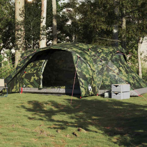 Família tenda igloo 6 pessoas camuflagem impermeável D