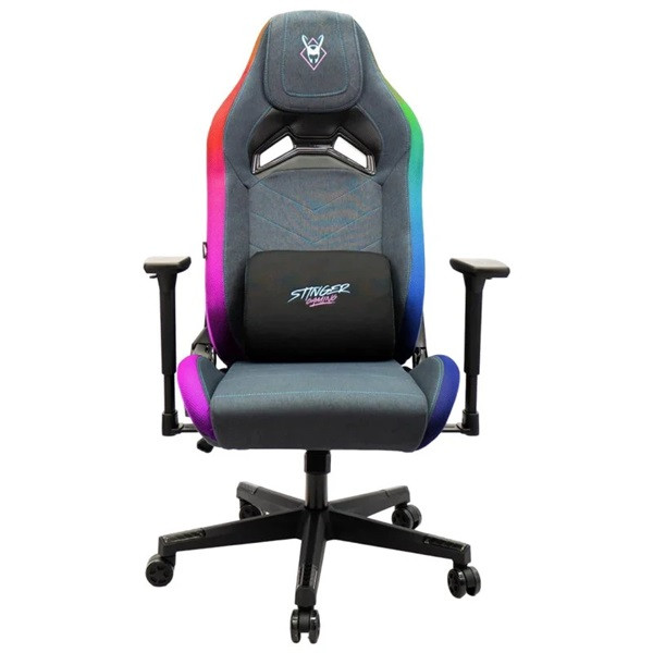 Silla Gaming WOXTER Stinger Station Elite azul y rosa D